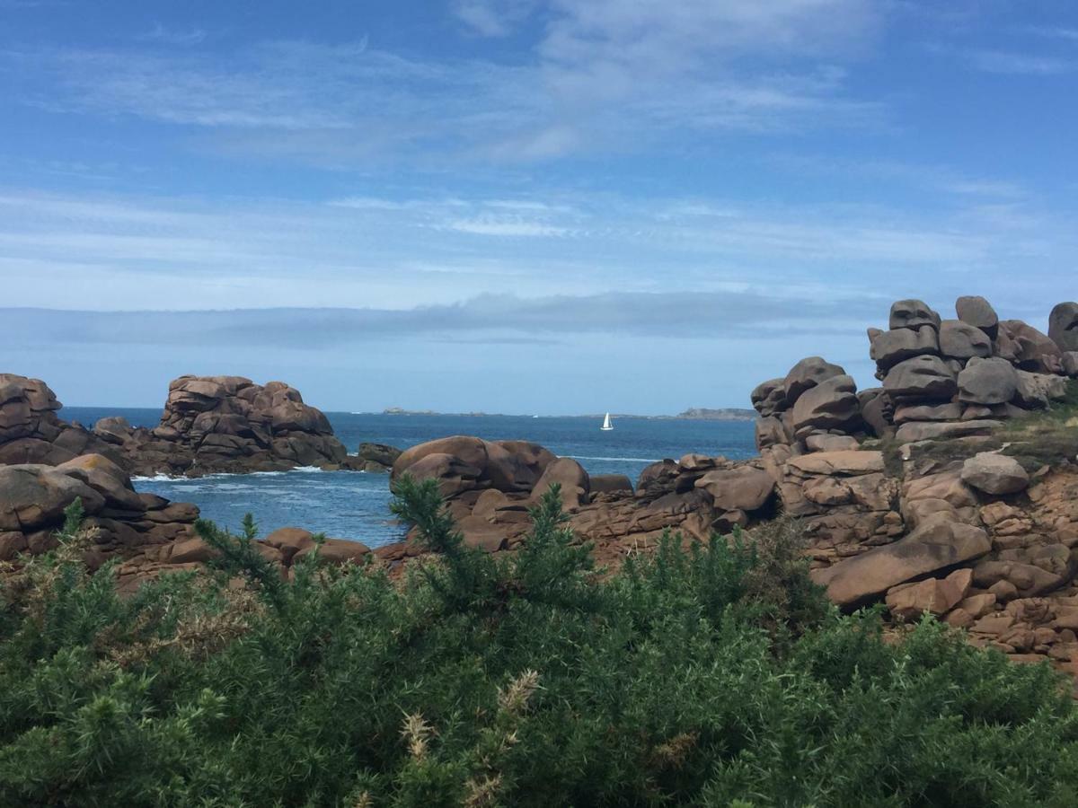 Apartamento Cote De Granit Rose Perros-Guirec Exterior foto
